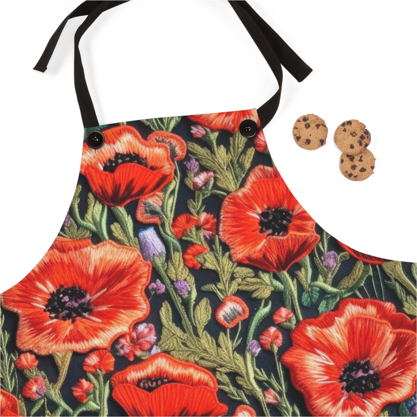 Ukrainian Poppy Seed Embroidery Apron