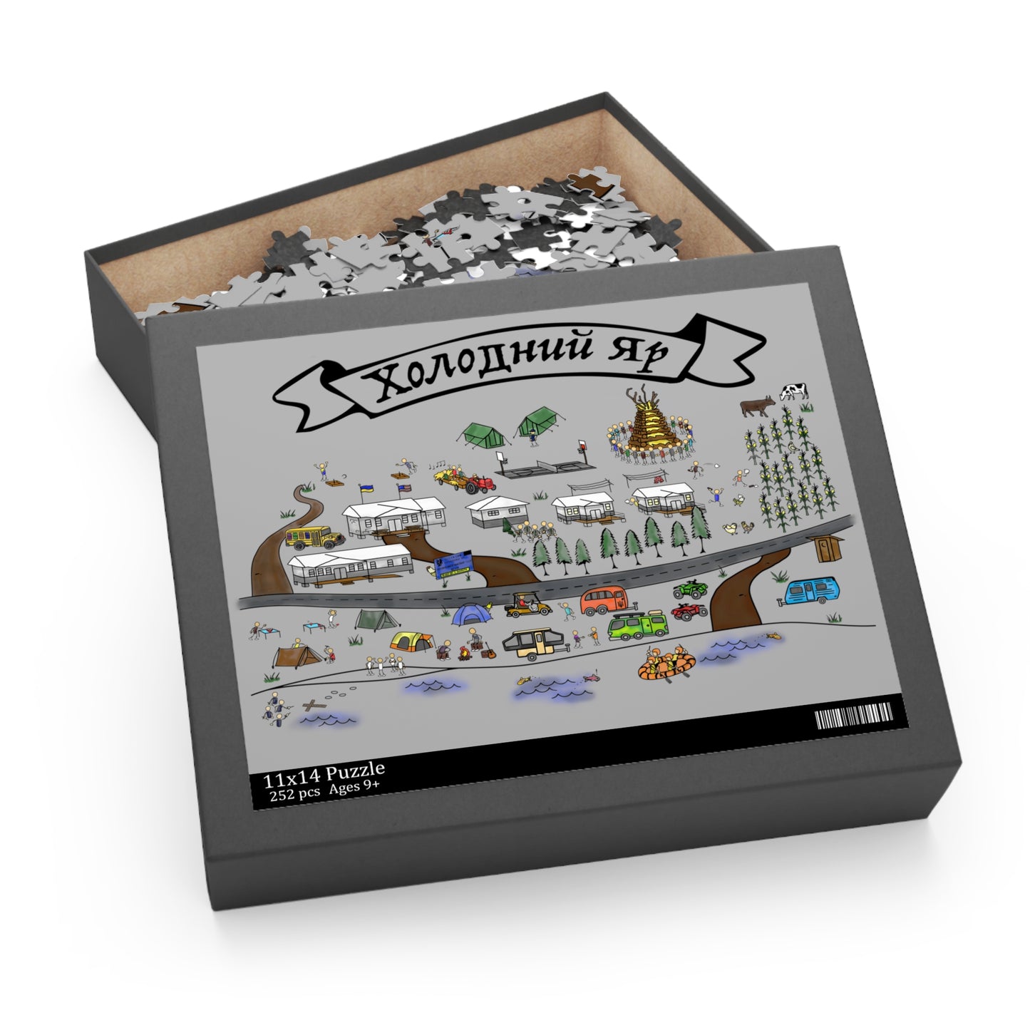 Oselia CYM Холодний Яр-Cholodni Yar Camp Puzzle