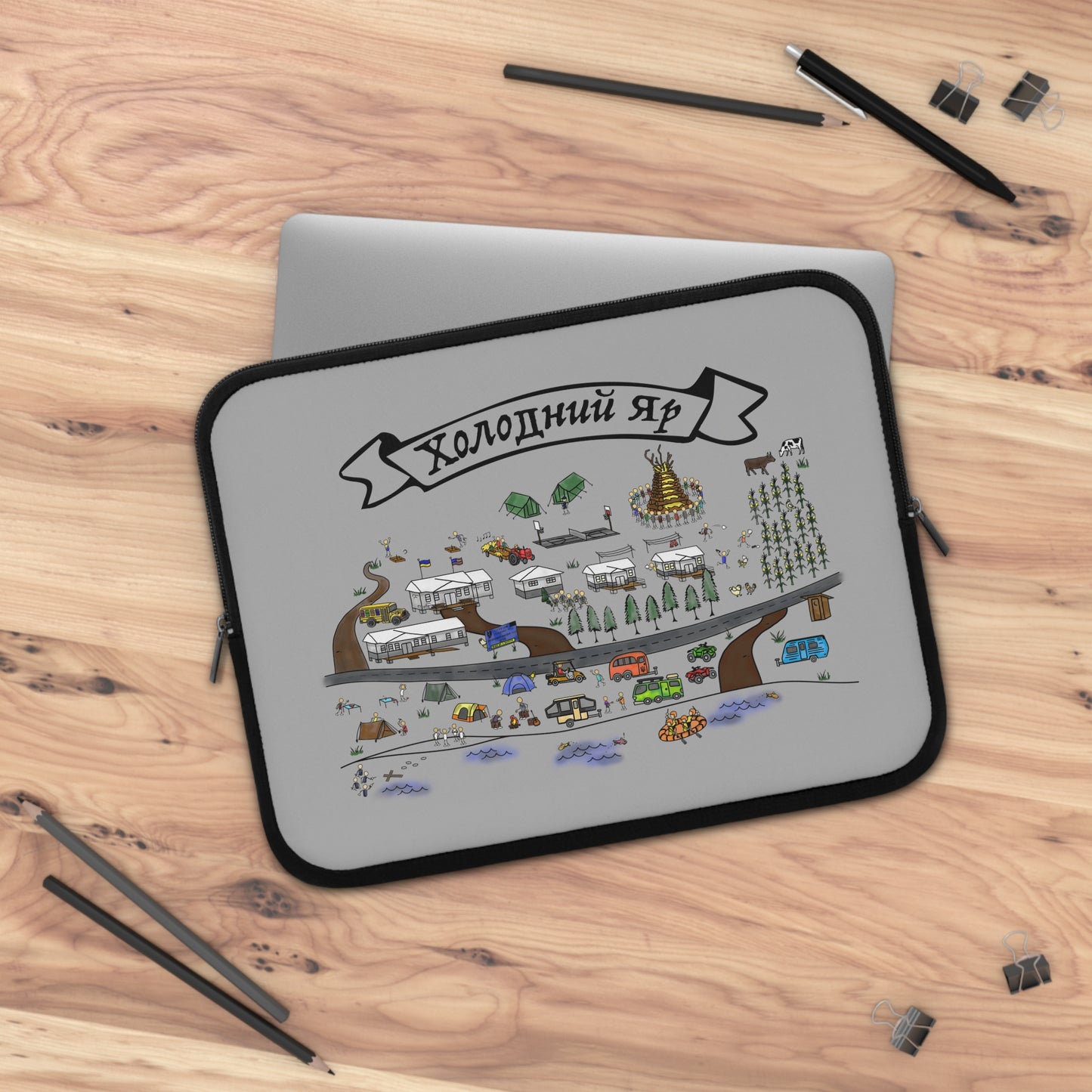 Oselia CYM Холодний Яр-Cholodni Yar Camp Laptop Sleeve