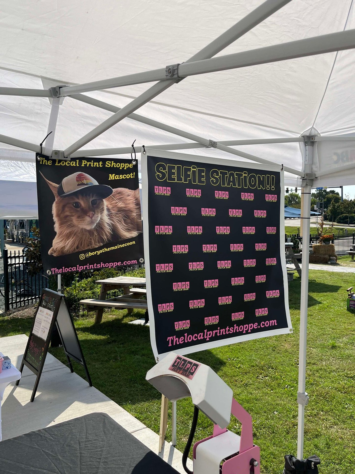Custom Size Selfie Station (Double Sided Banner)-READ FULL DESCRIPTION