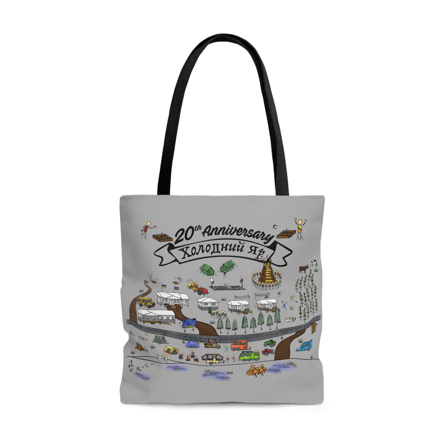 20th Anniversary Horseshoe Tournament Tote Bag