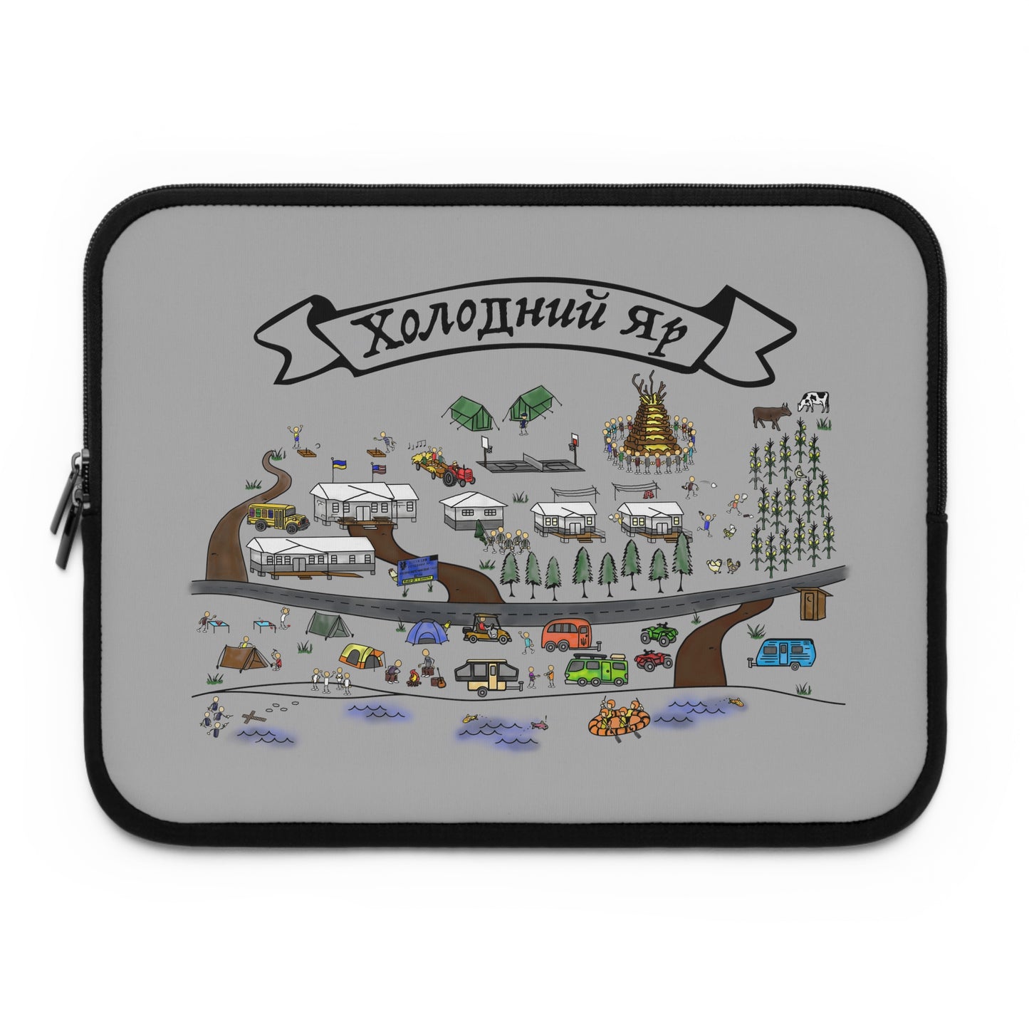 Oselia CYM Холодний Яр-Cholodni Yar Camp Laptop Sleeve