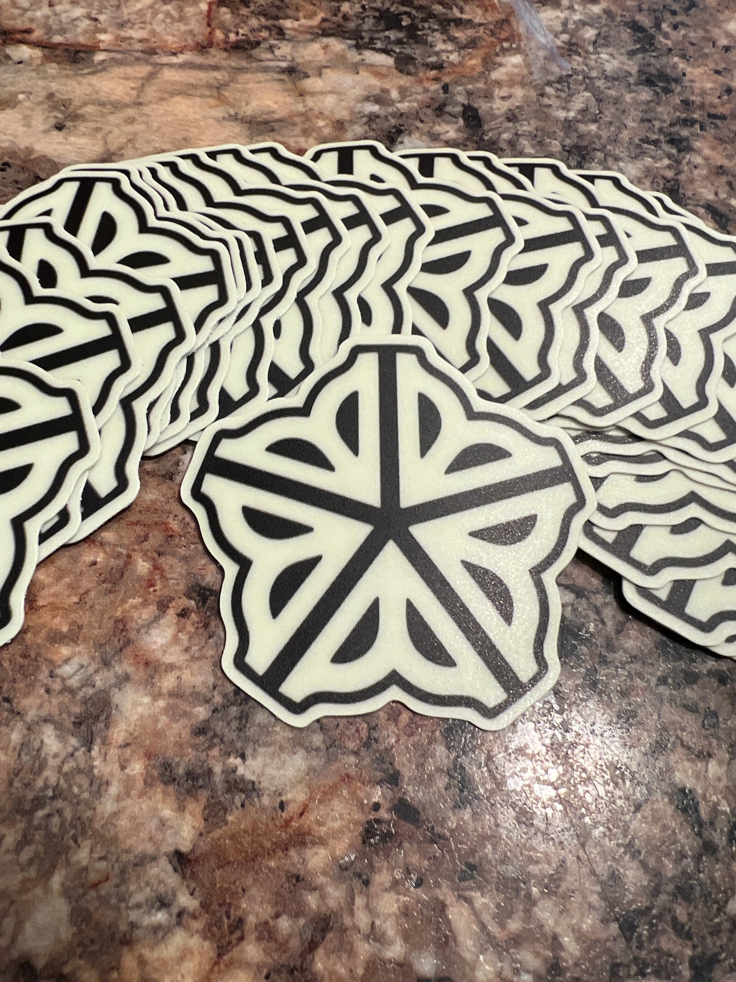 Glow in the Dark Rochester Logo Sticker Decal