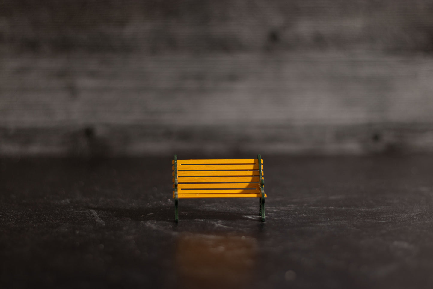 Wrought Iron Park Bench