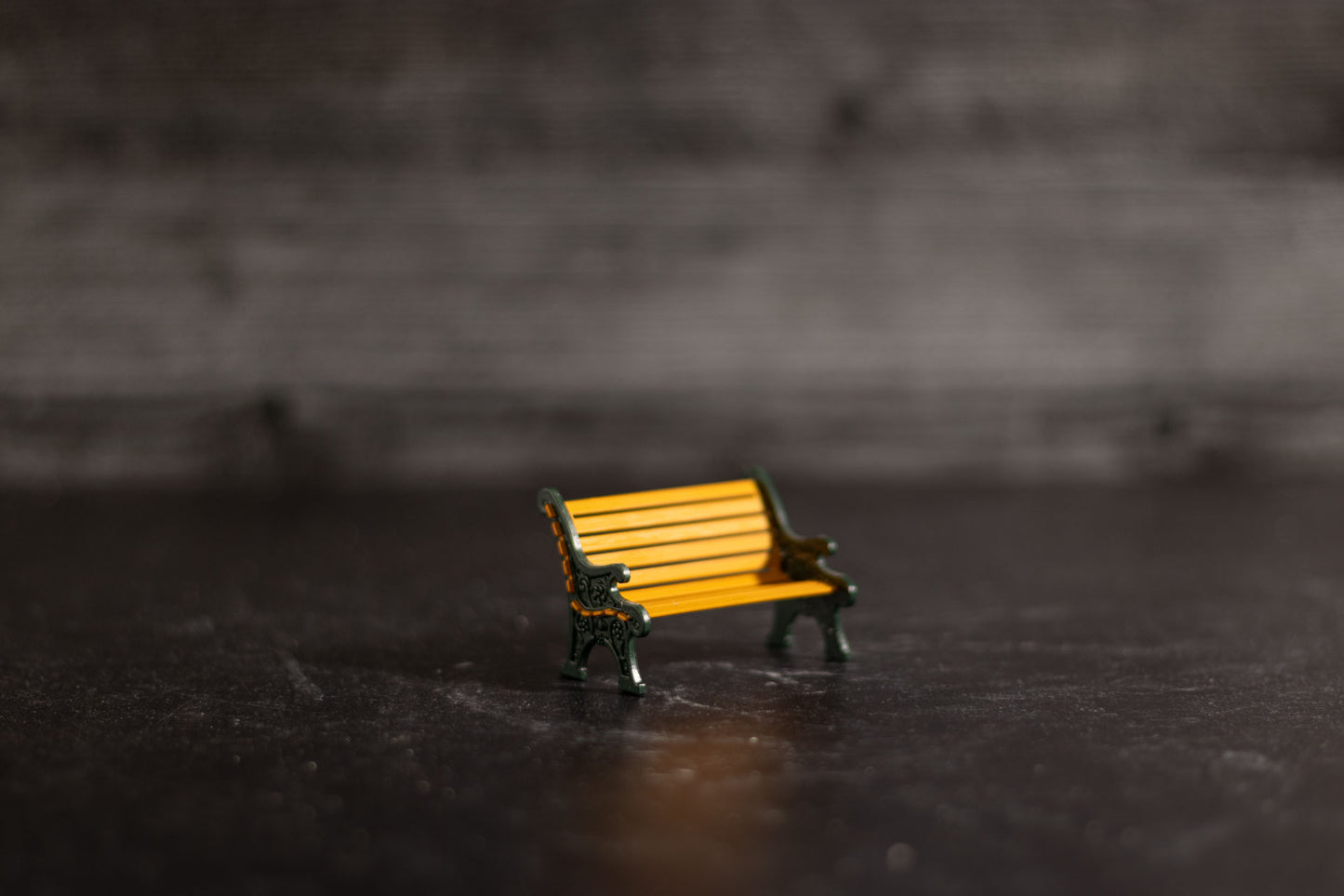 Wrought Iron Park Bench