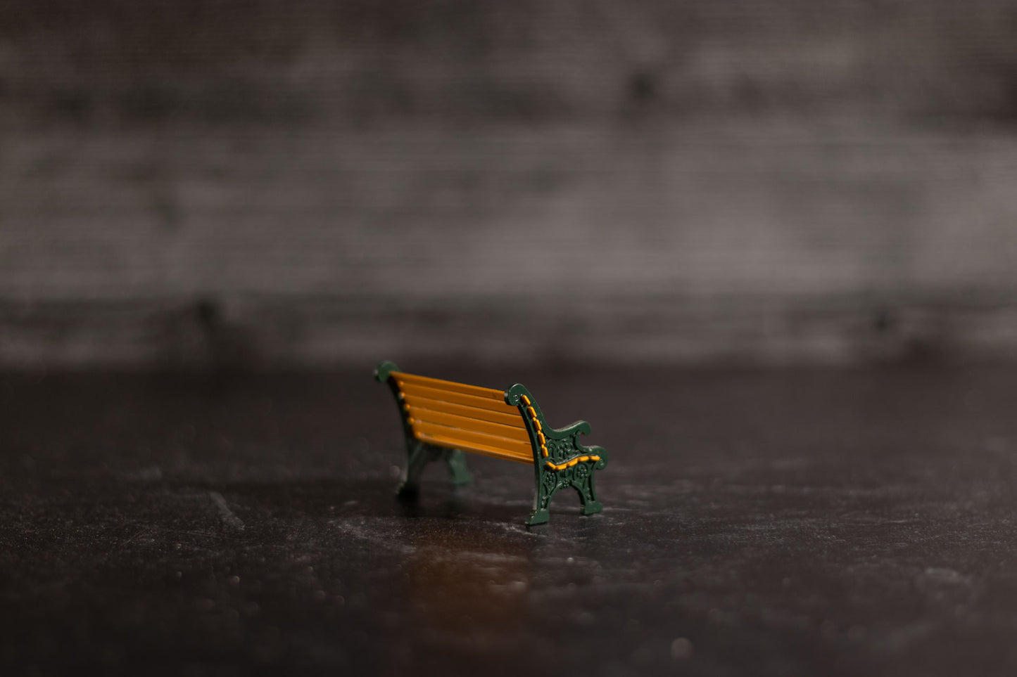 Wrought Iron Park Bench