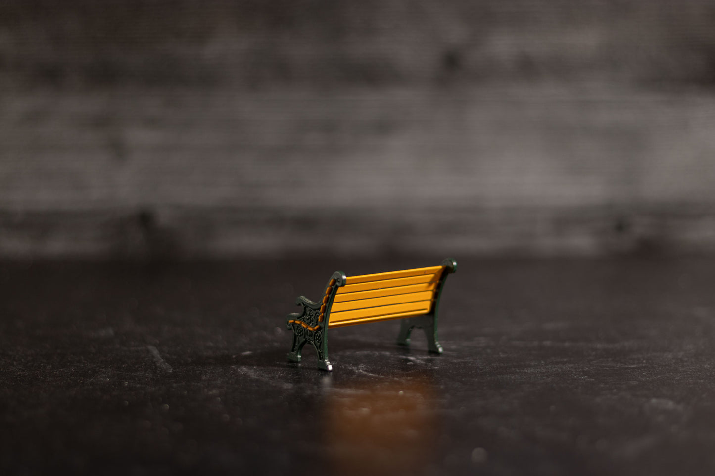Wrought Iron Park Bench