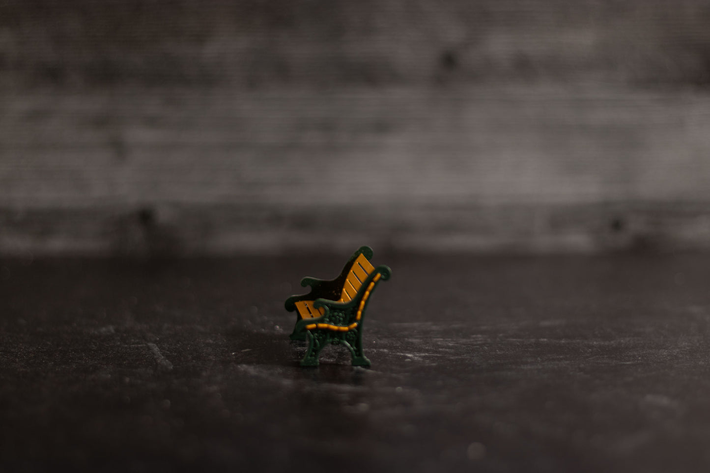 Wrought Iron Park Bench