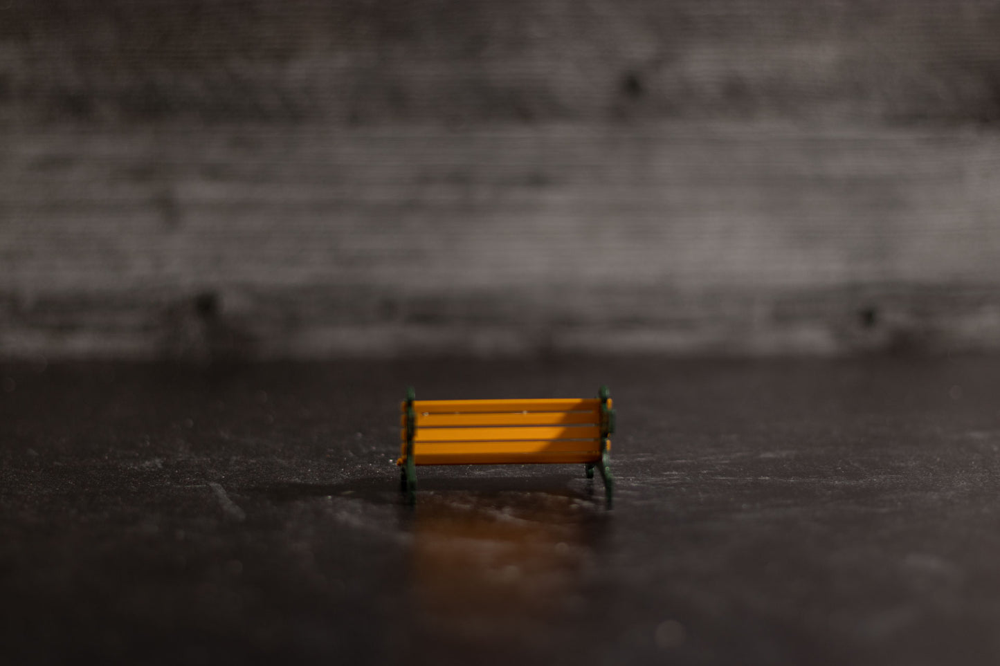 Wrought Iron Park Bench