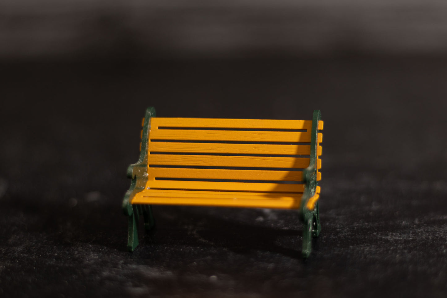 Wrought Iron Park Bench