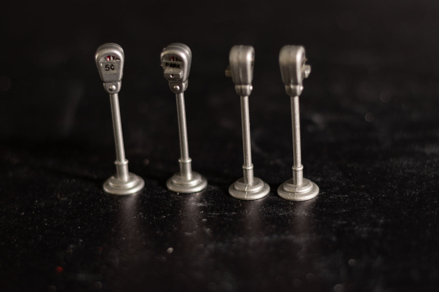 Parking Meter set of 4