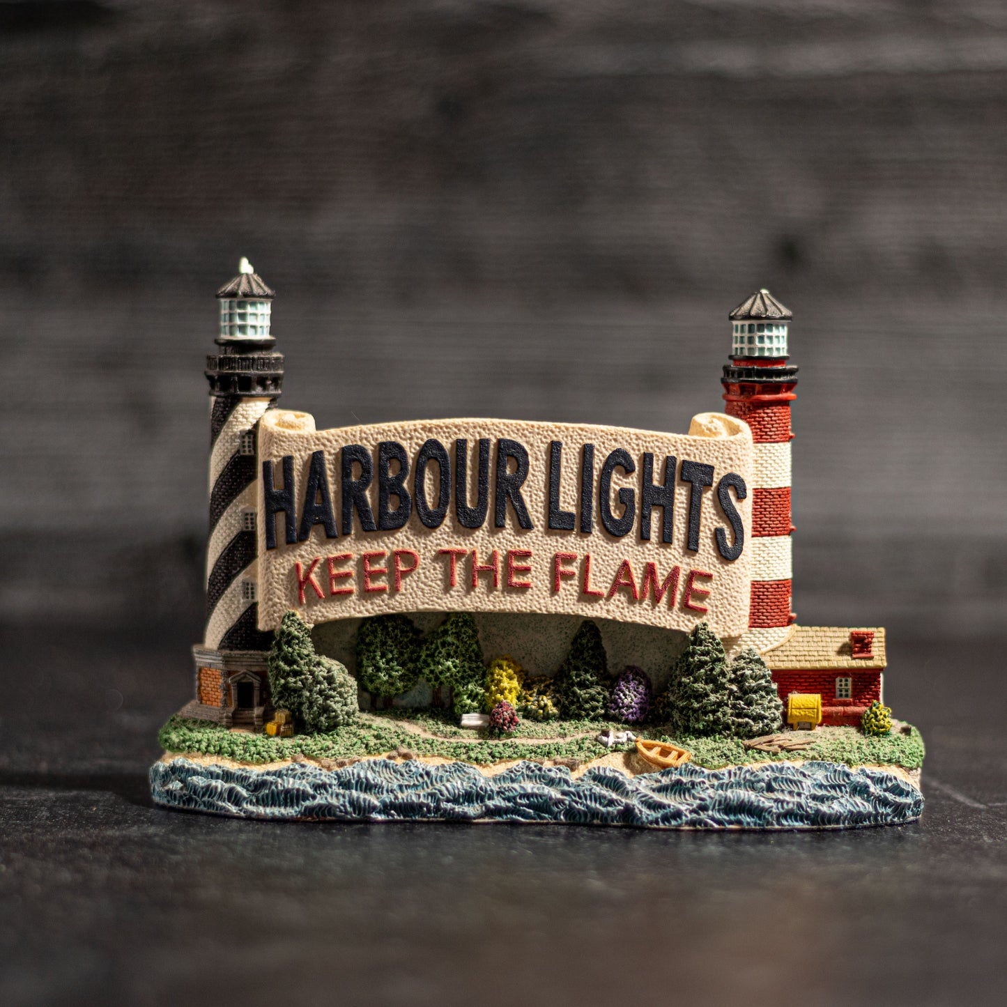 Beckoning Beacon Harbor Lights "Keep the Flame" Sign