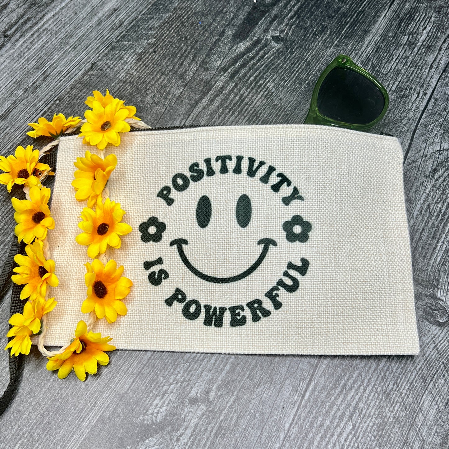 Positivity is Powerful, Makeup Bag
