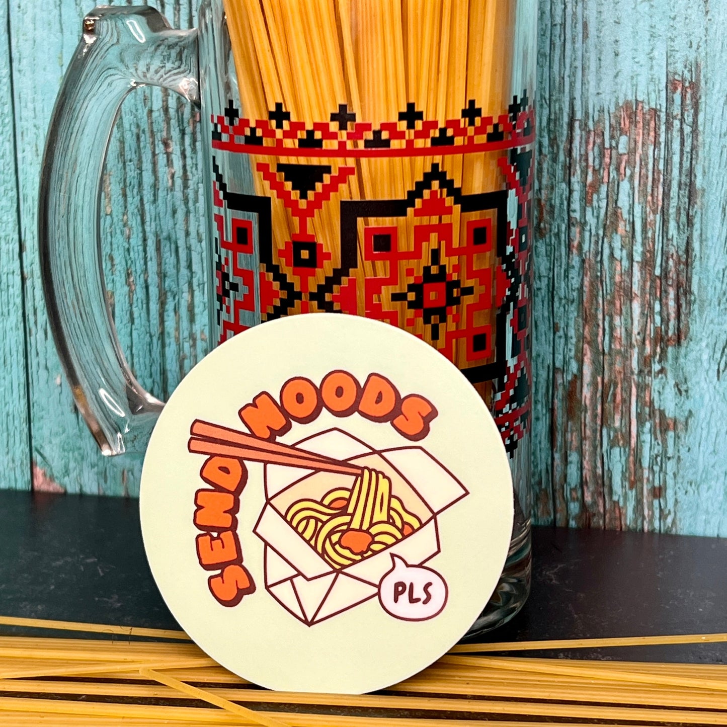 "Send Noods" Waterproof Sticker Decal