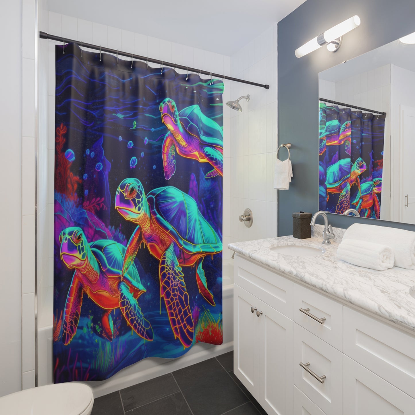 Sea Turtles Shower Curtains