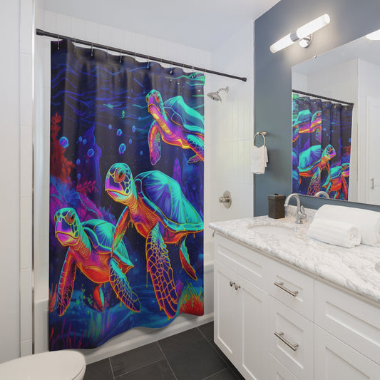 Sea Turtles Shower Curtains