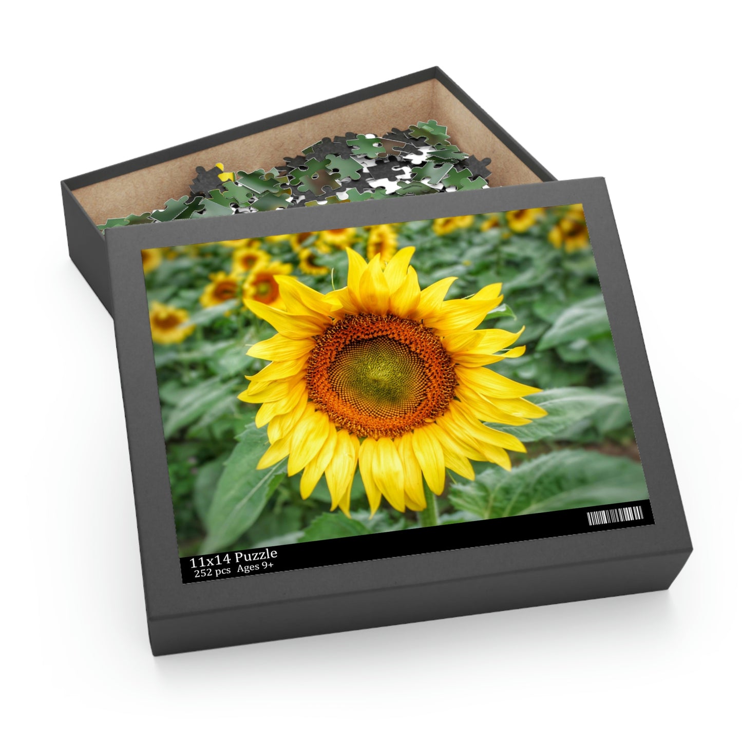252 Piece Sunflower Puzzle!