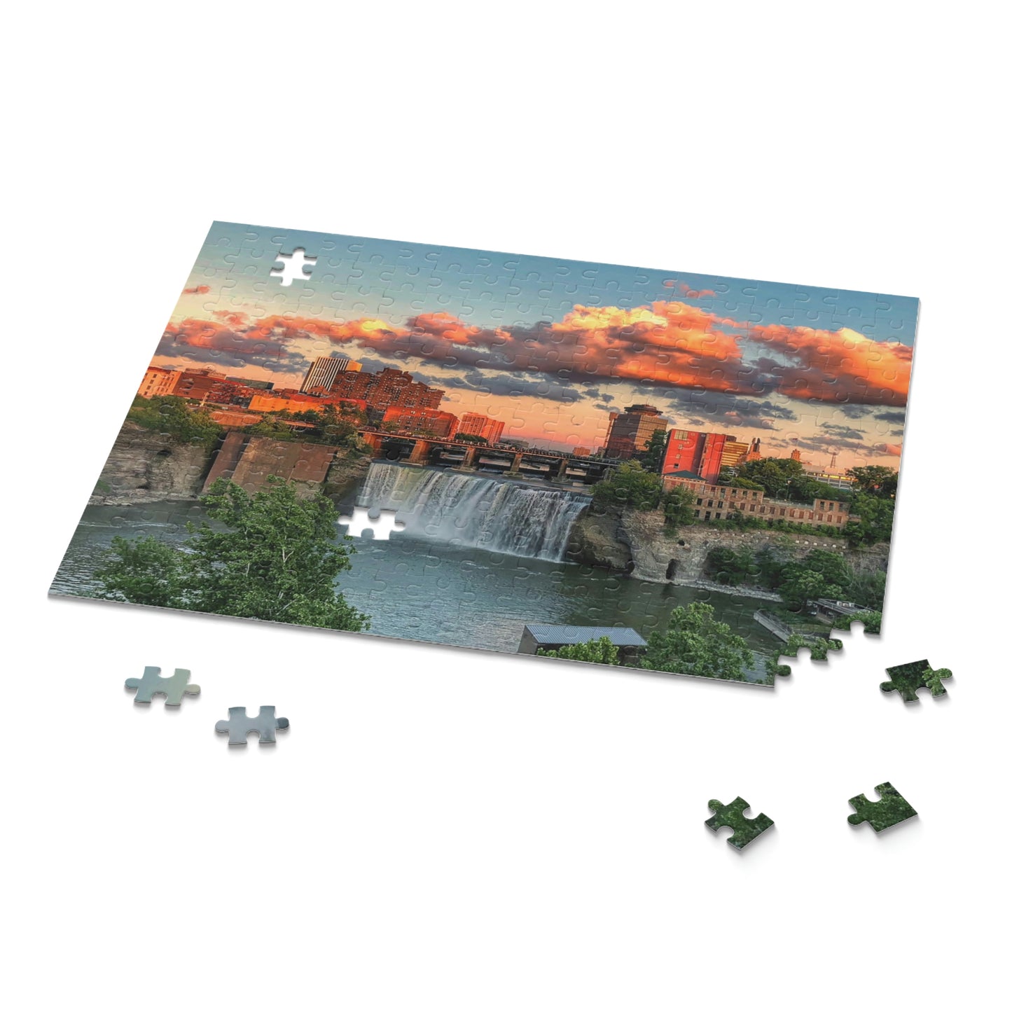 252 Piece Rochester, New York High Falls Puzzle!