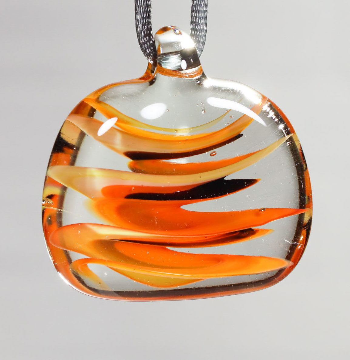 Glass Necklace #03 Orange GN03-CL-O