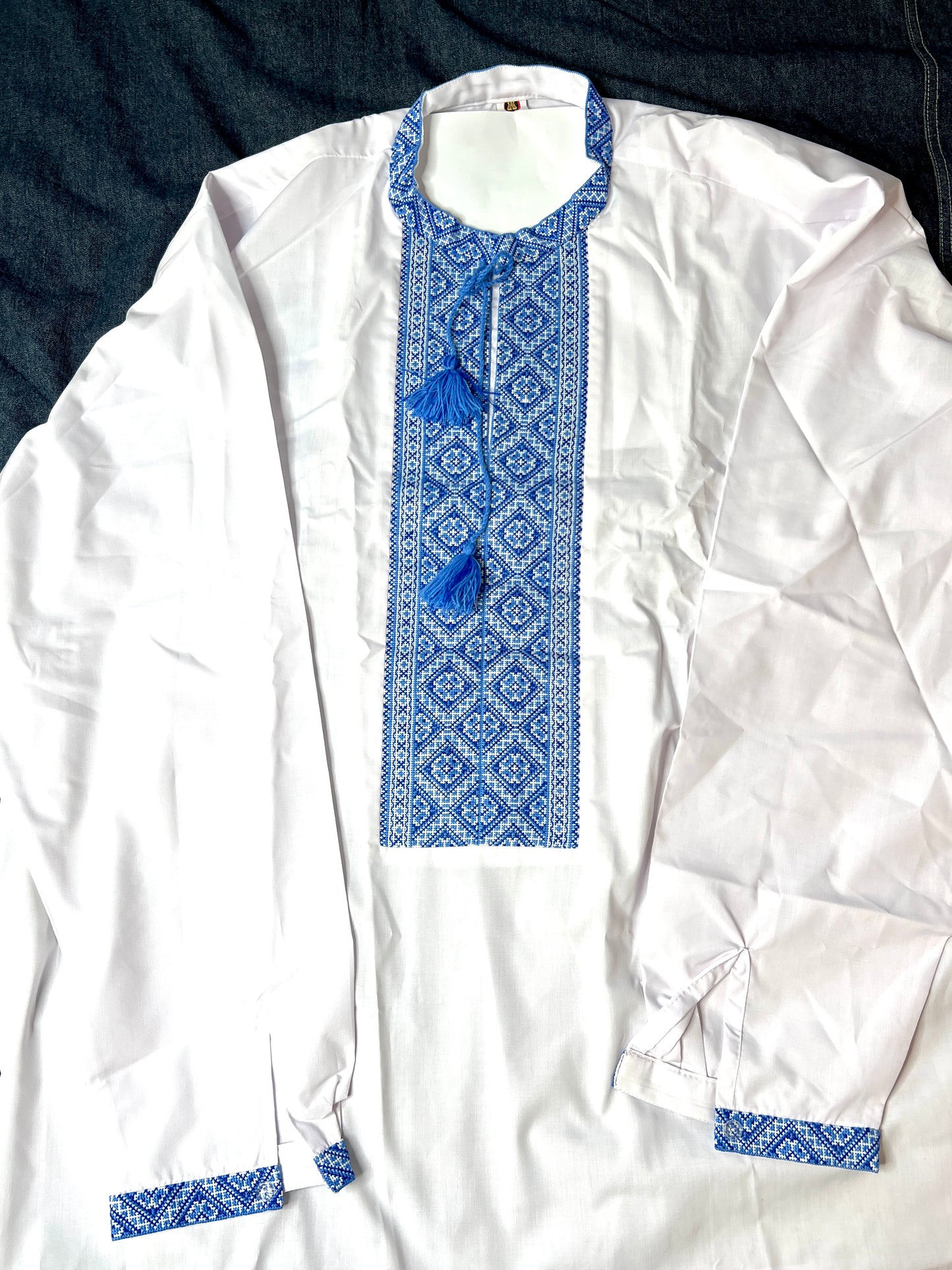 Ukrainian Handmade Embroidered Men's Shirt 124458