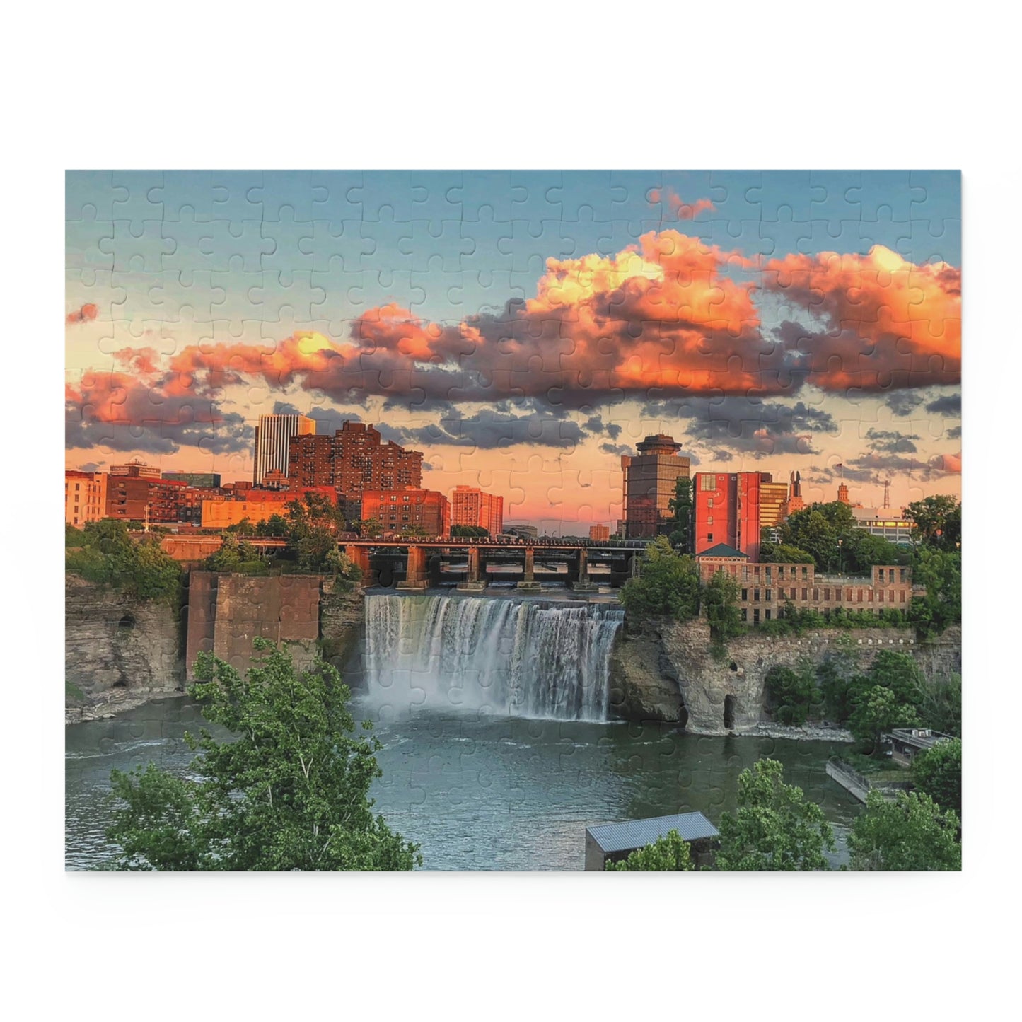 252 Piece Rochester, New York High Falls Puzzle!