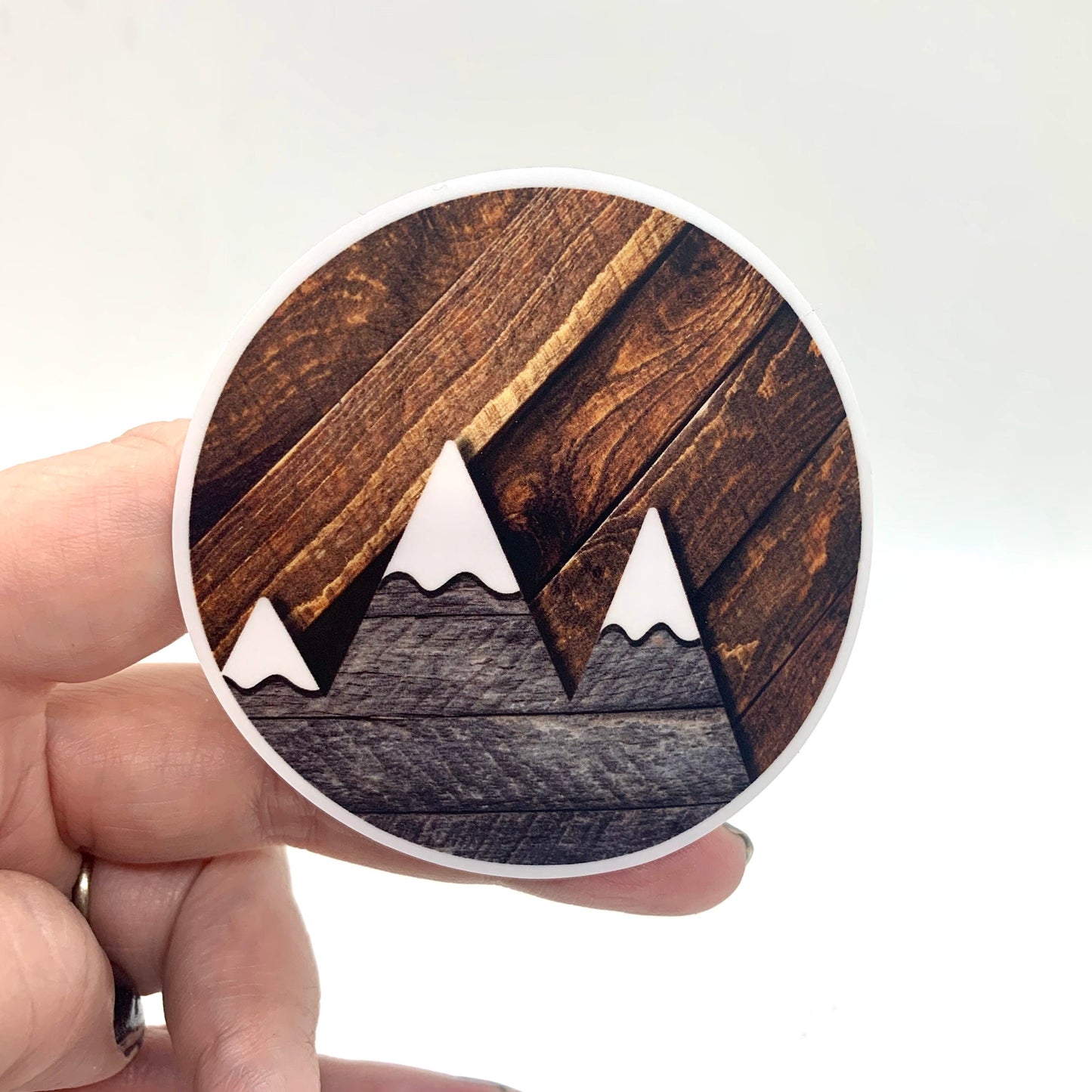 Mountain Sticker Decal - Waterproof Sticker Decal