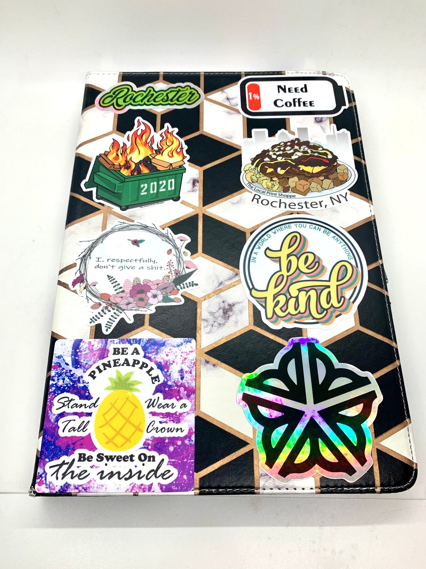 "Be a Pineapple" Waterproof Sticker Decal