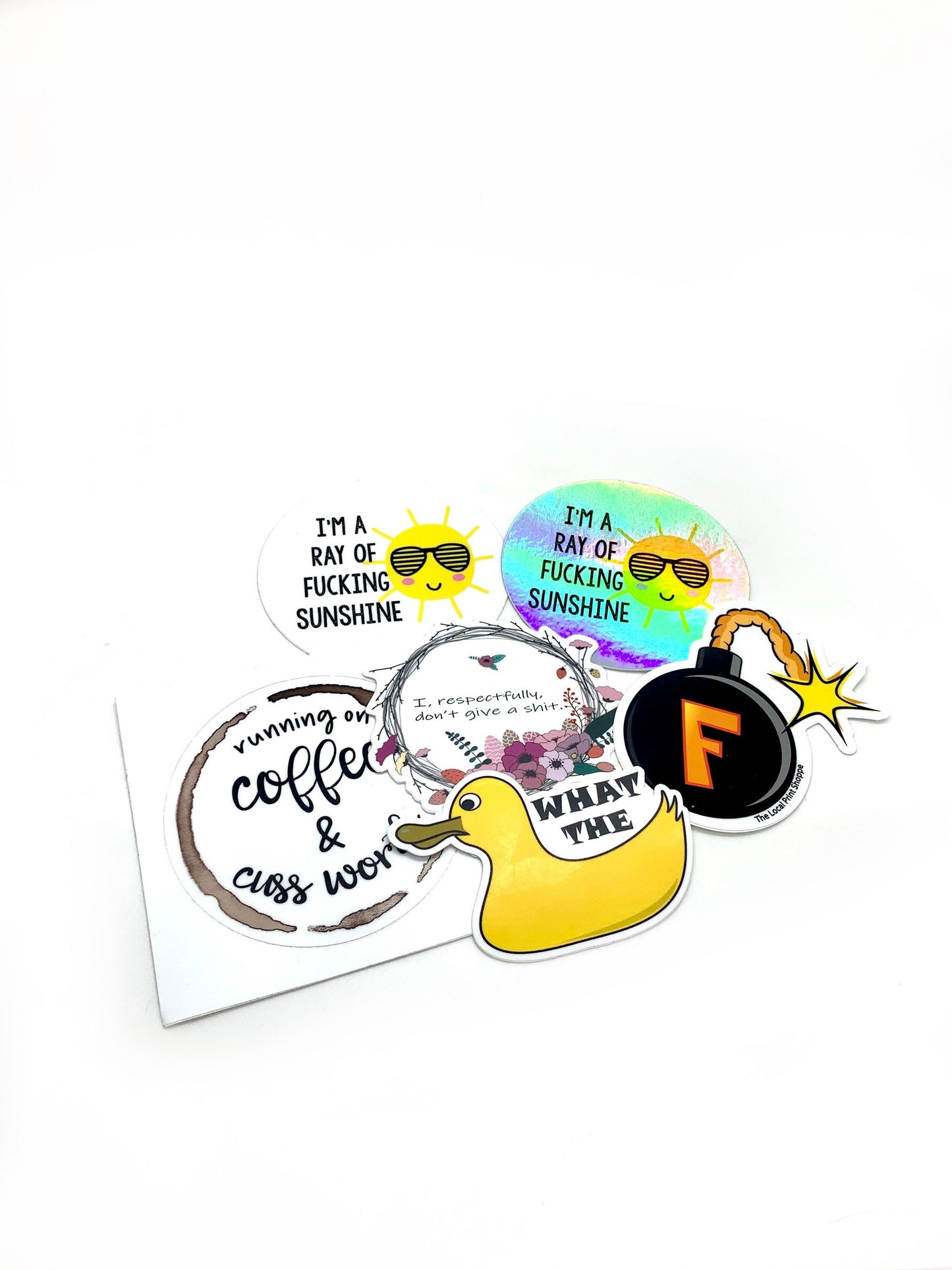 What the Duck - Waterproof Sticker Decal