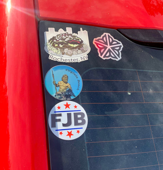 Fuck Joe Biden FJB Waterproof Sticker Decal
