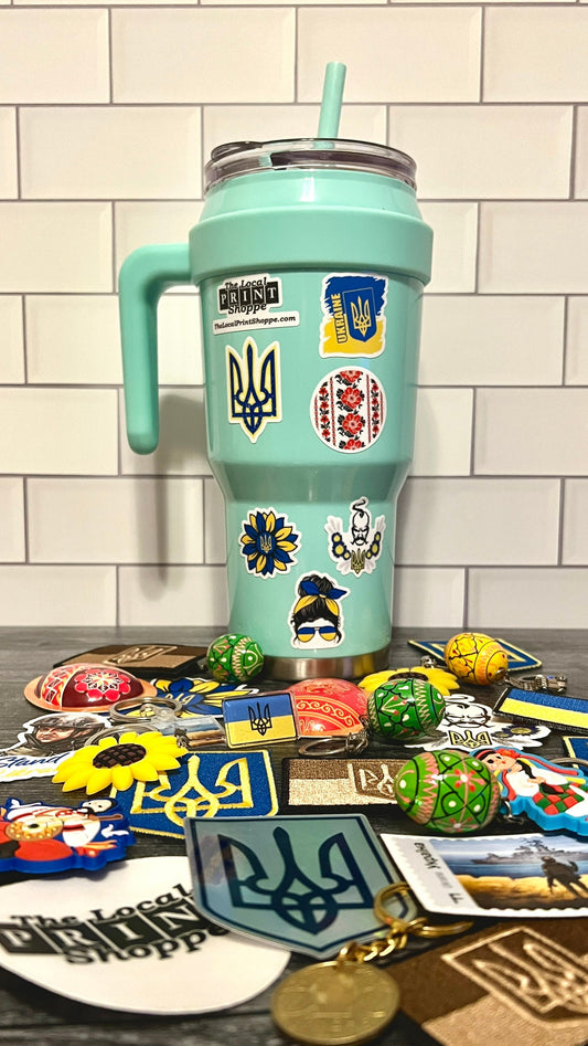 Ukrainian Sticker Pack - Set of 7