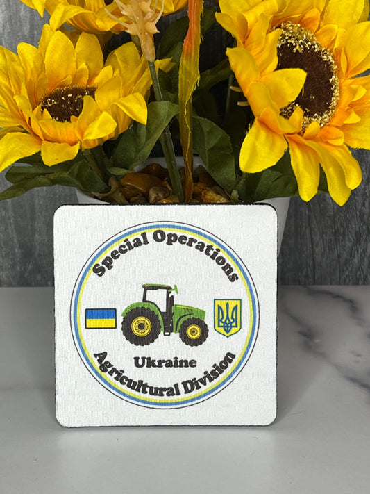 Rubber Coasters-Set of 4 Ukrainian Designs