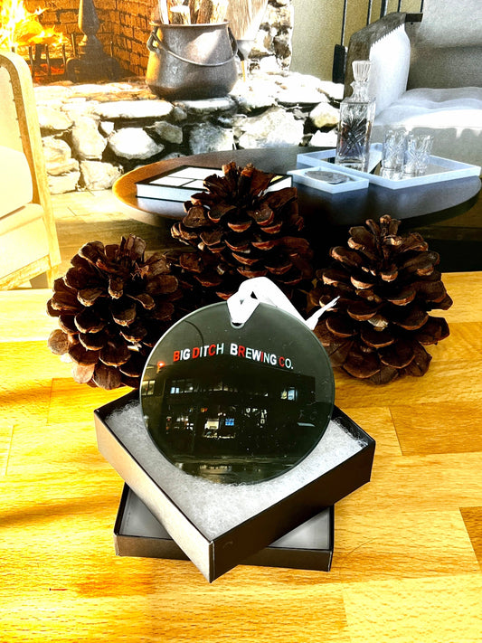 Buffalo, NY Genesee Big Ditch Brewing Glass Ornament