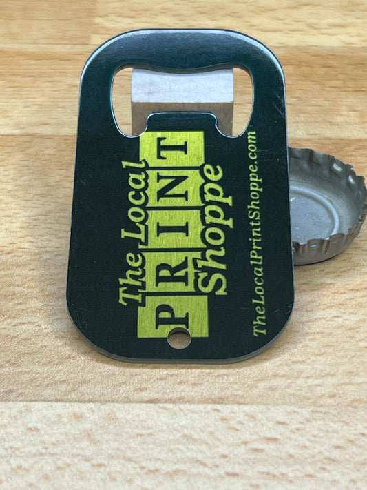 The Local Print Shoppe Bottle Opener