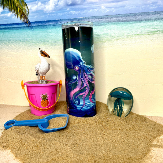 Under the Sea Octopus 20oz Stainless Steel Tumbler