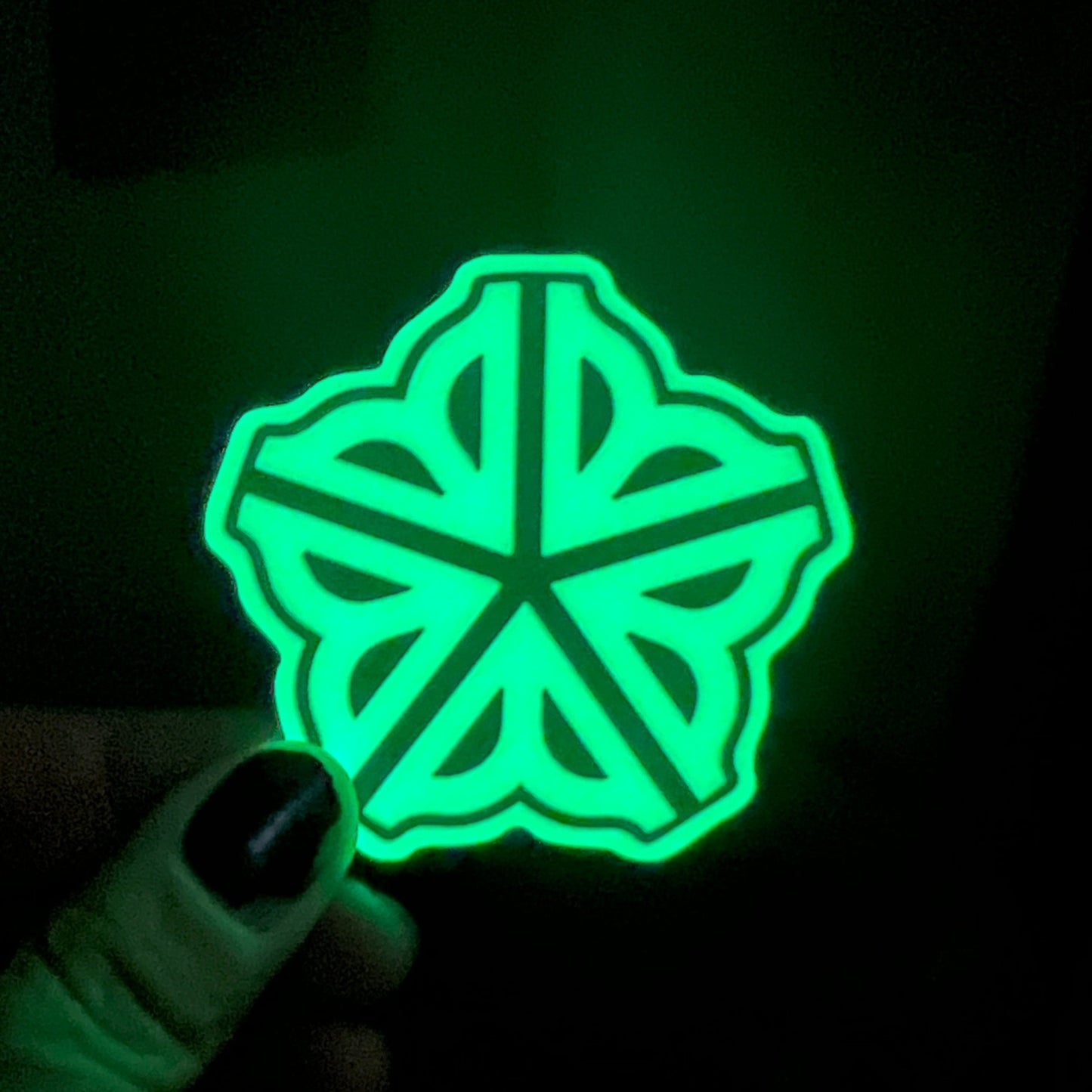 Glow in the Dark Rochester Logo Sticker Decal