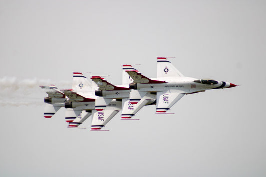 Thunderbirds over Hampton, VA Photo Print