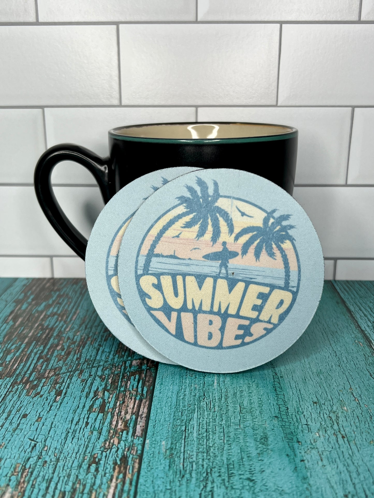 "Summer Vibes" Coaster