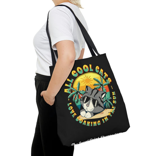 All Cool Cats Love Soaking In The Sun Tote Bag