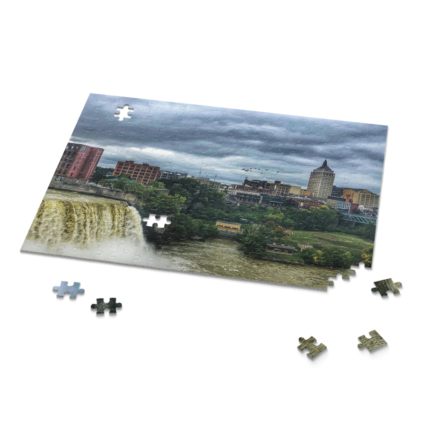 252 Piece High Falls Rochester, New York Puzzle