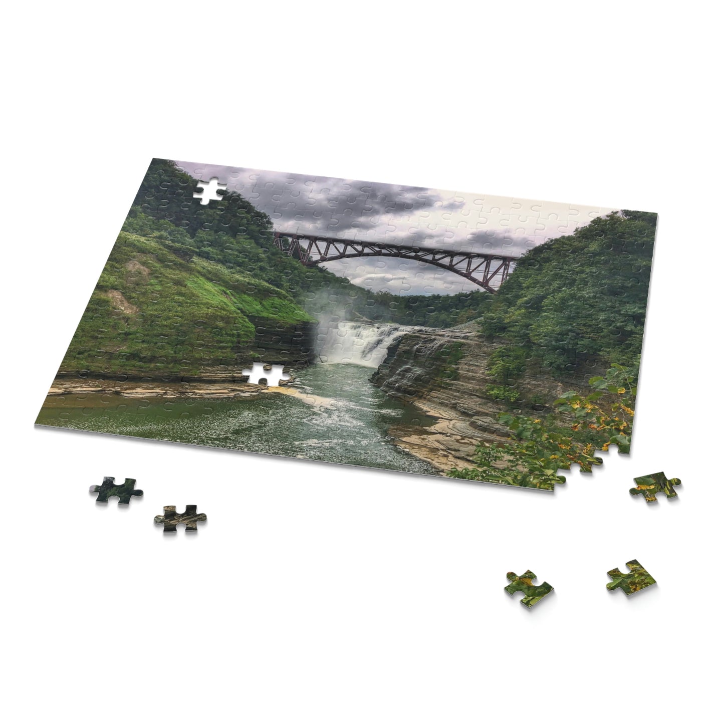 252 Piece Letchworth State Park Upper Falls Puzzle!