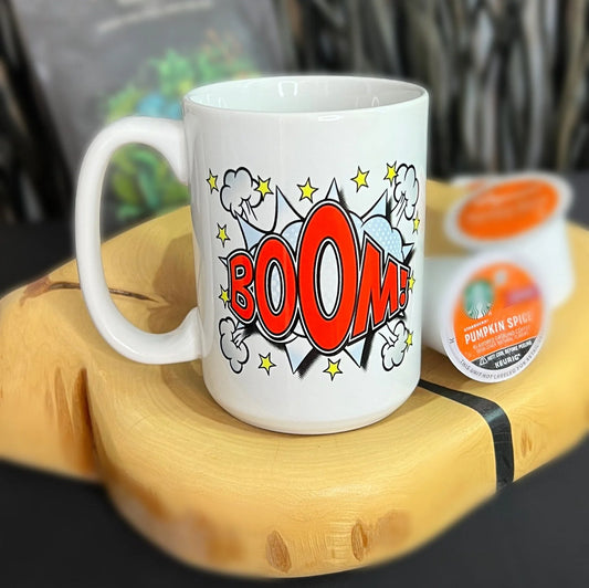 15oz COMIC Expressions Ceramic Coffee Mugs