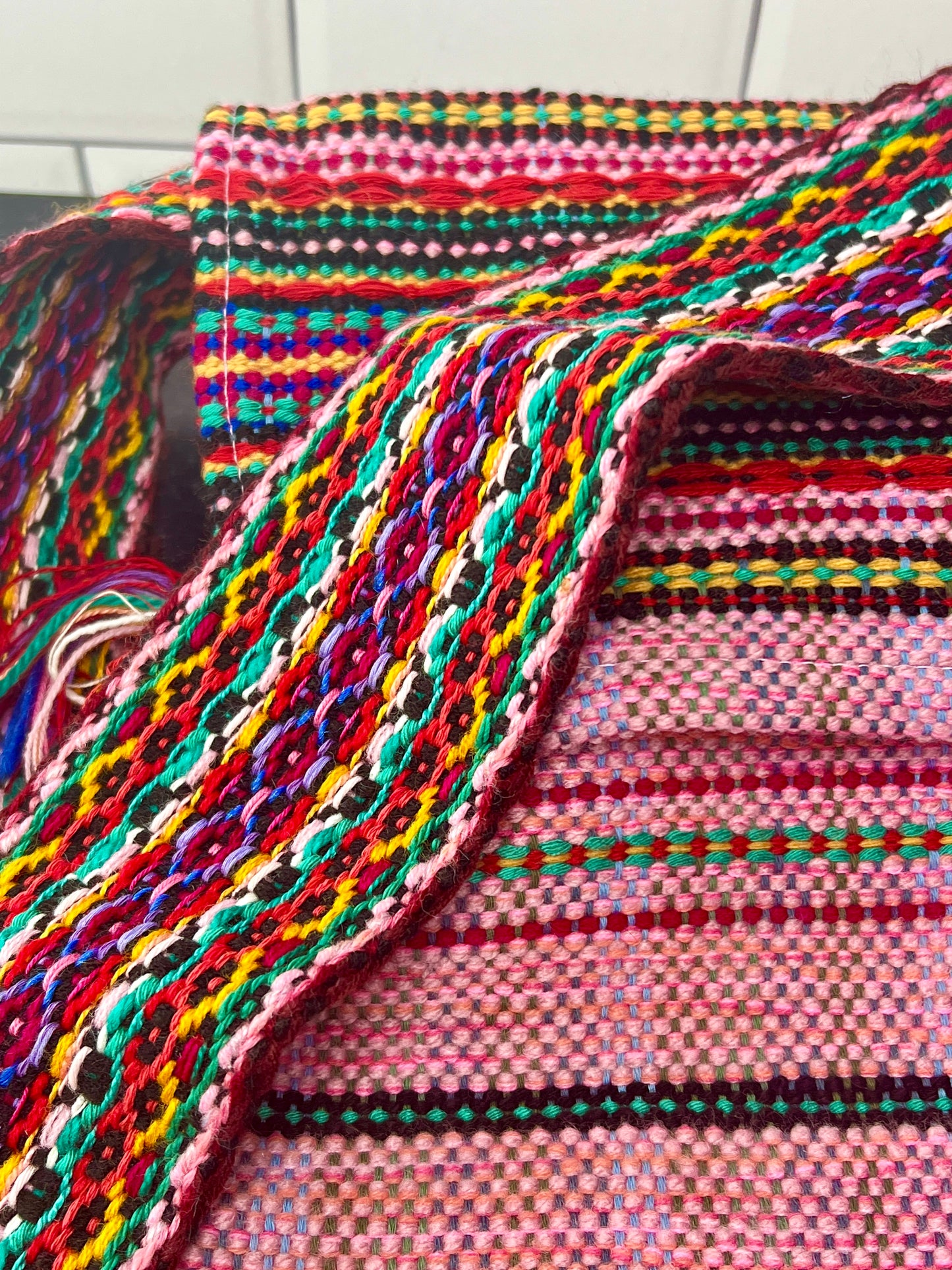 Hand Woven Wool Shoulder Bag 13003