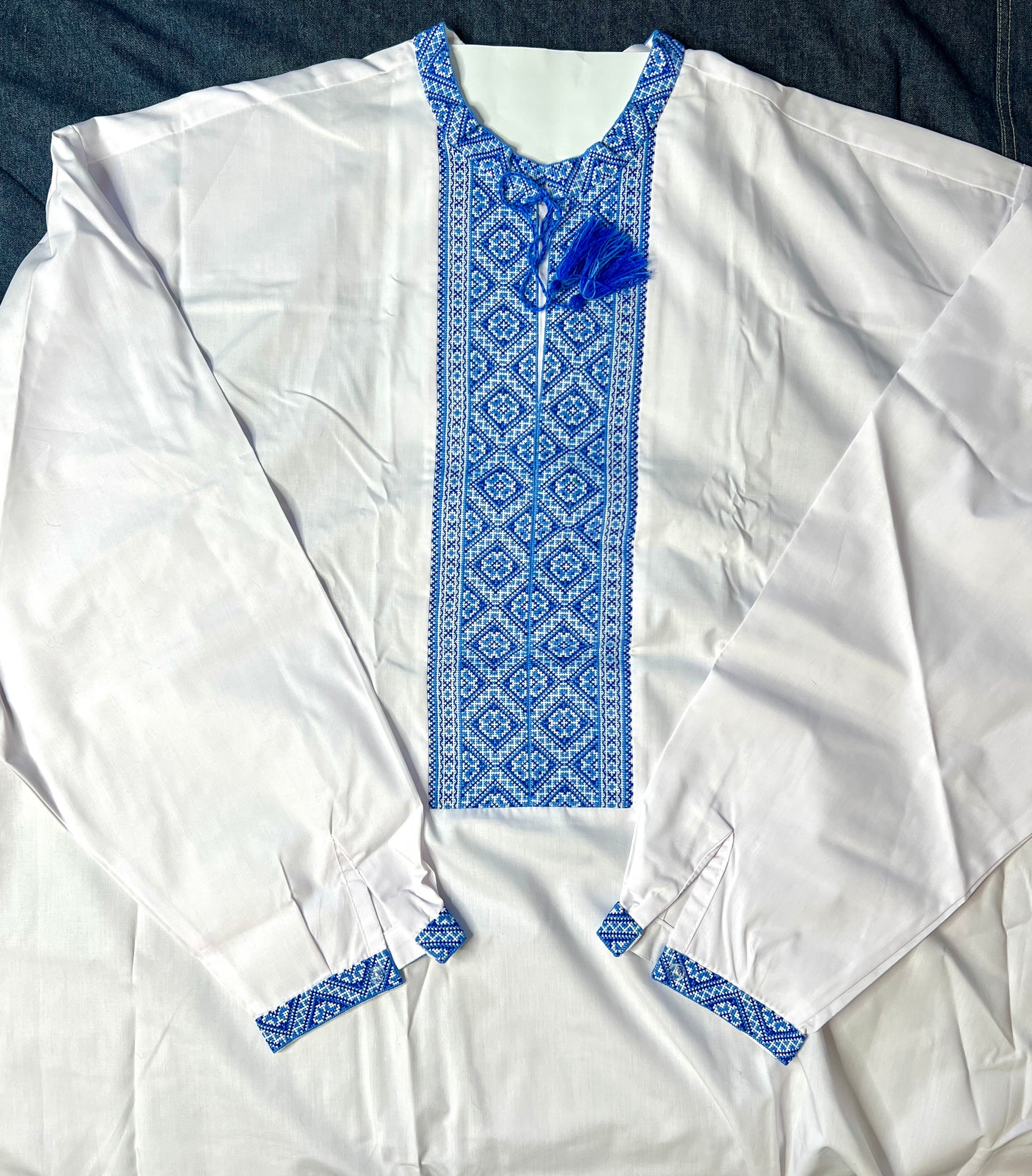 Ukrainian Handmade Embroidered Men's Shirt 124463