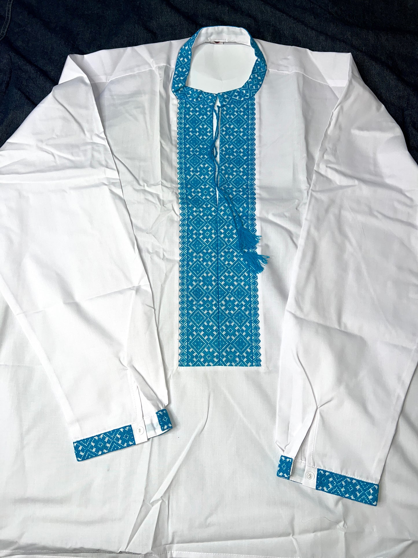Ukrainian Handmade Embroidered Men's Shirt 133479