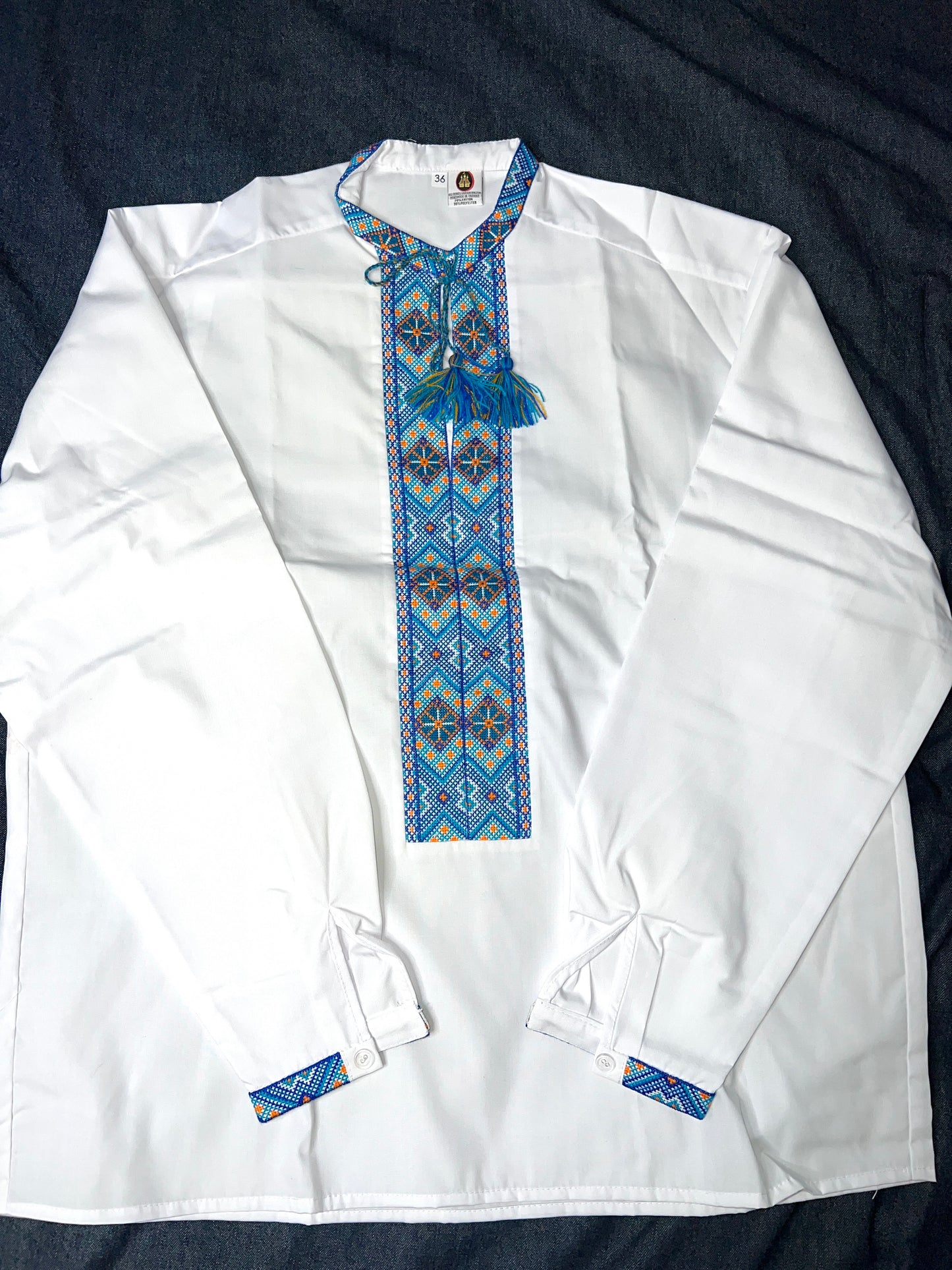 Ukrainian Handmade Embroidered Men's Shirt 114428