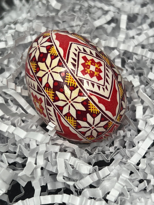 Handmade Pysanka #12041
