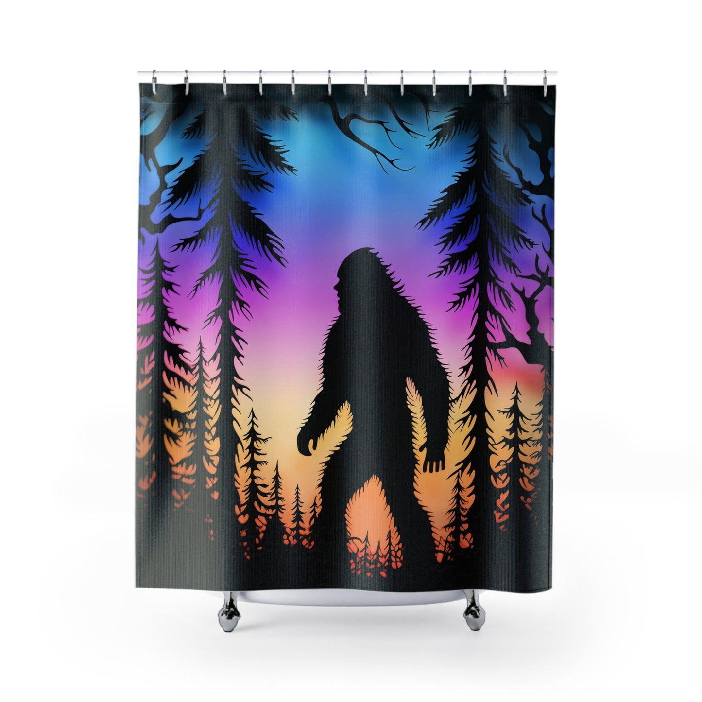 Sasquatch Shower Curtain