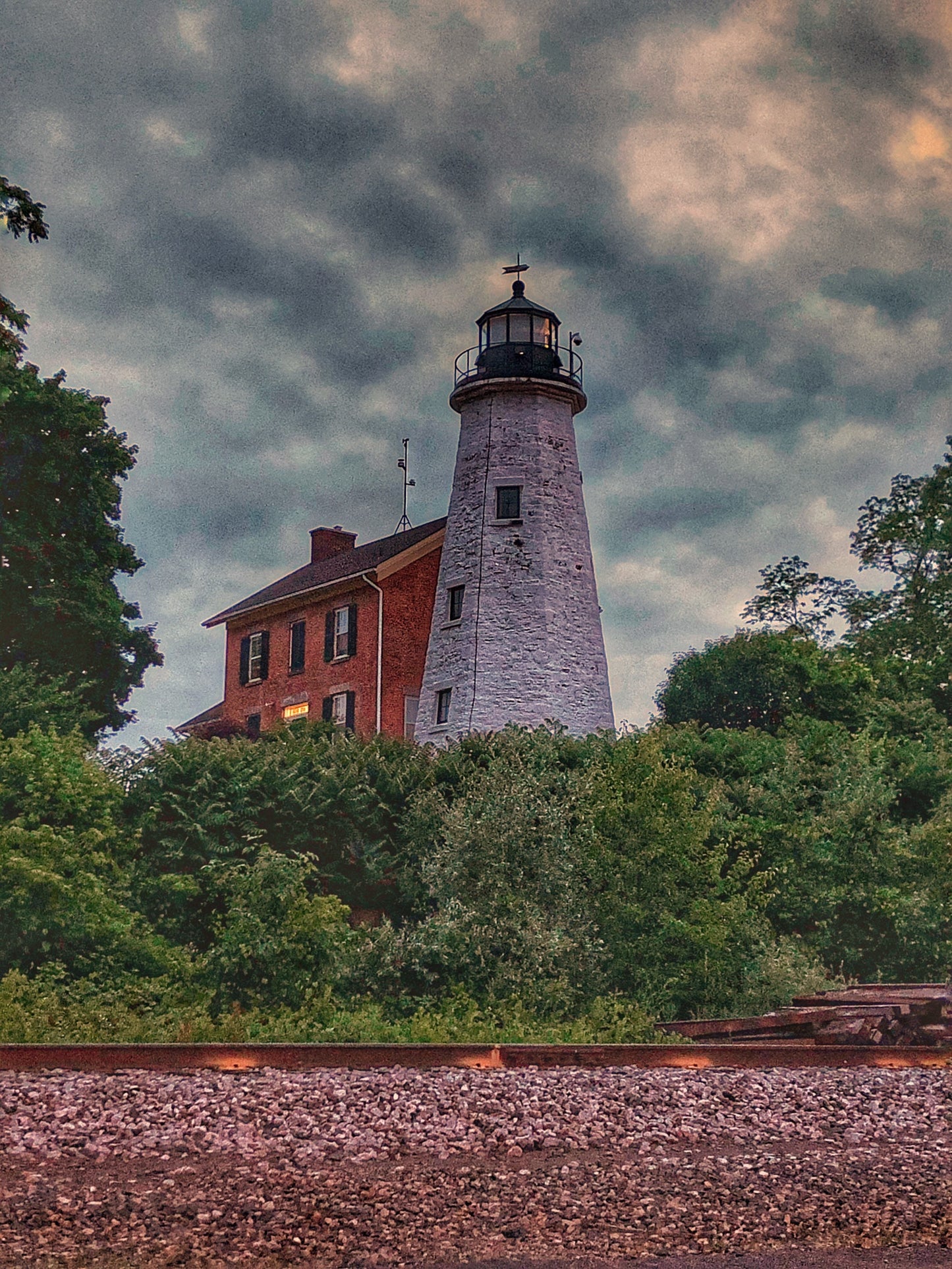 Rochester, NY Charlotte Genesee Lighthouse Photo Print