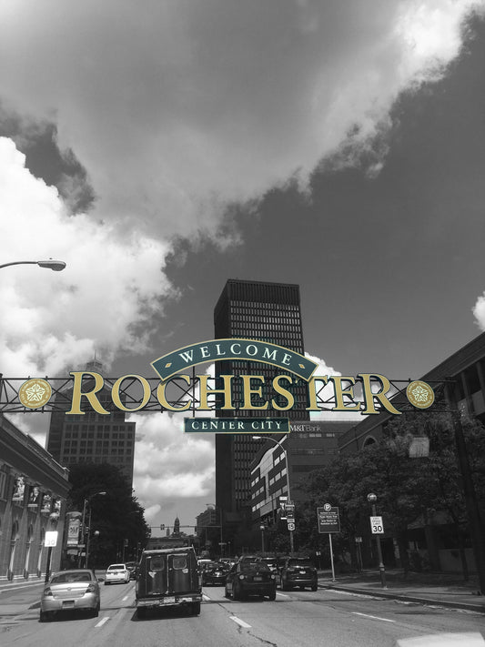 Welcome to Rochester, NY Photo Print