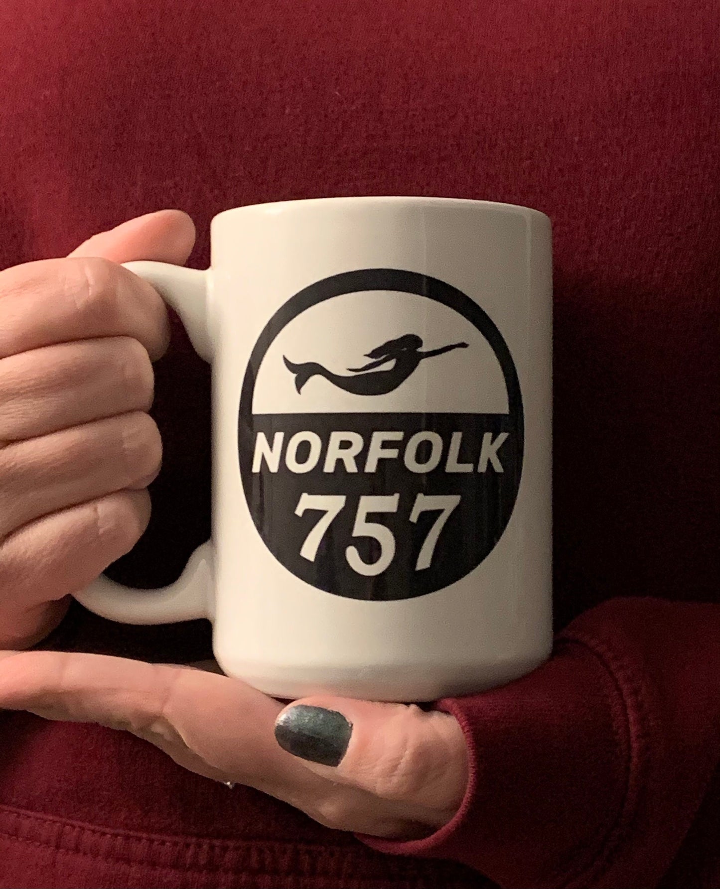 Norfolk 757, 15oz, Ceramic Mug